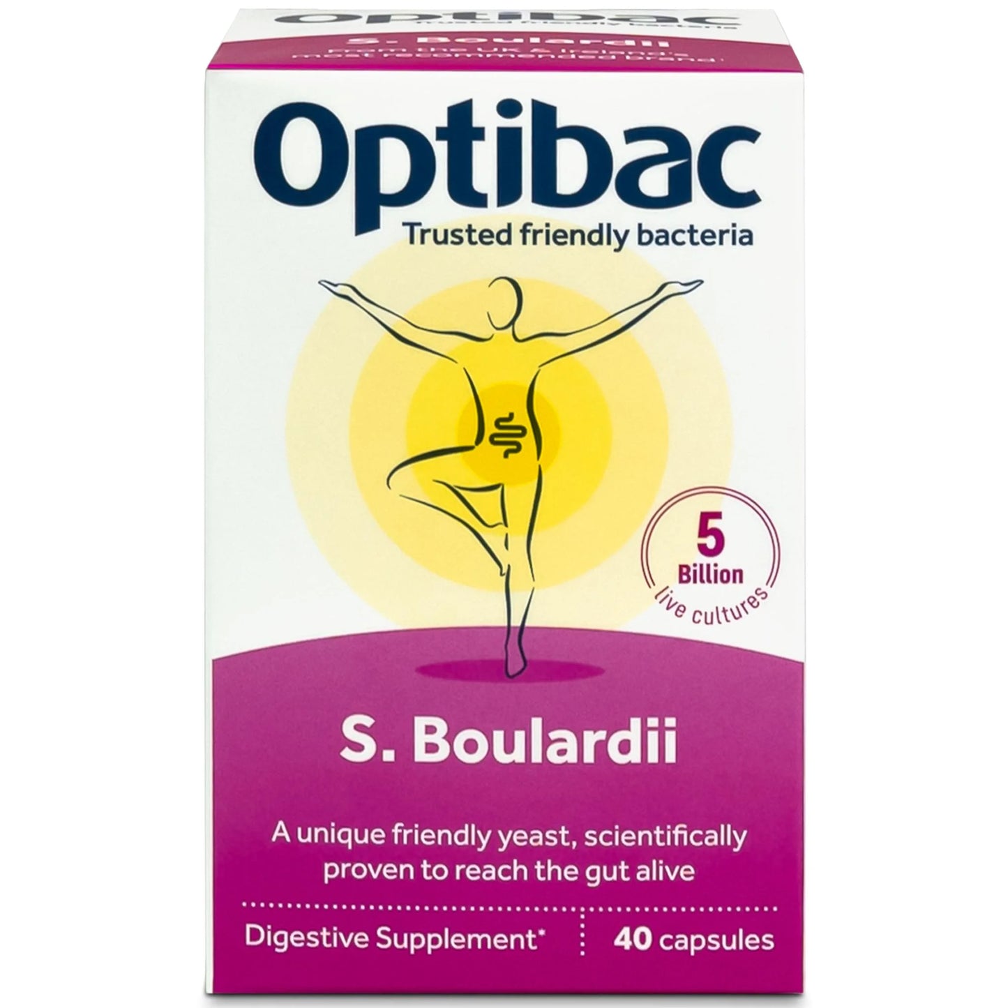OPTIBAC PROBIOTICS SACCHAROMYCES BOULARDII