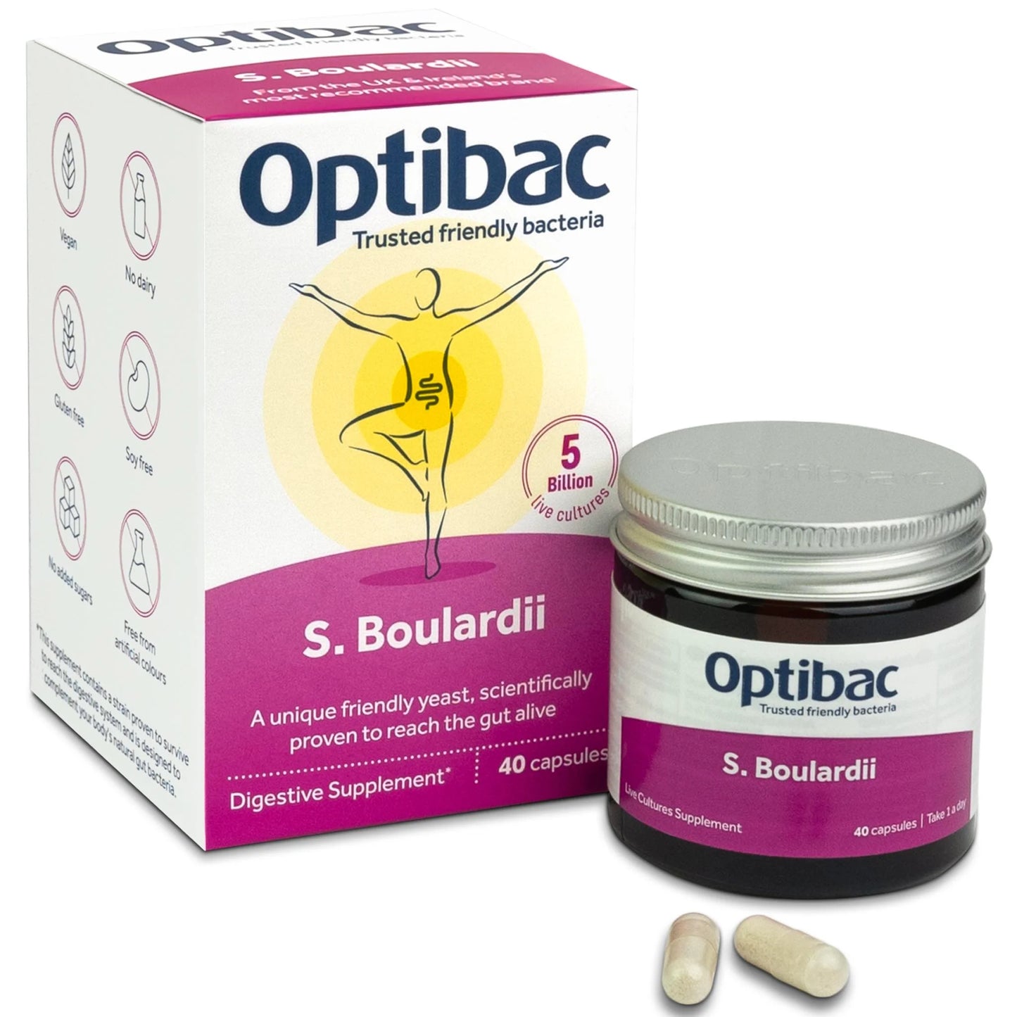 OPTIBAC PROBIOTICS SACCHAROMYCES BOULARDII