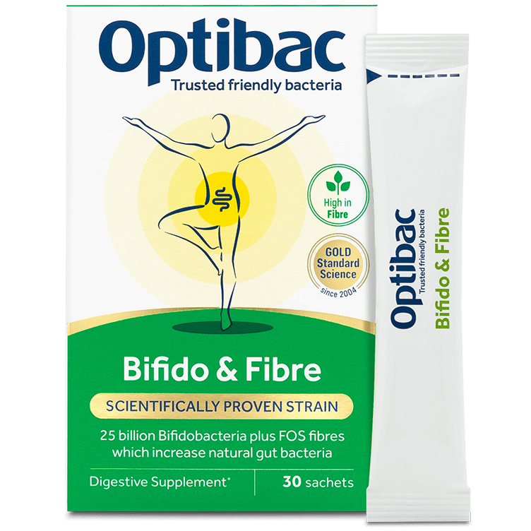 OPTIBAC PROBIOTICS BIFIDOBACTERIA & FIBRE