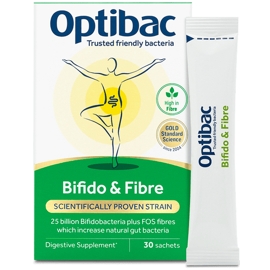 OPTIBAC PROBIOTICS BIFIDOBACTERIA & FIBRE