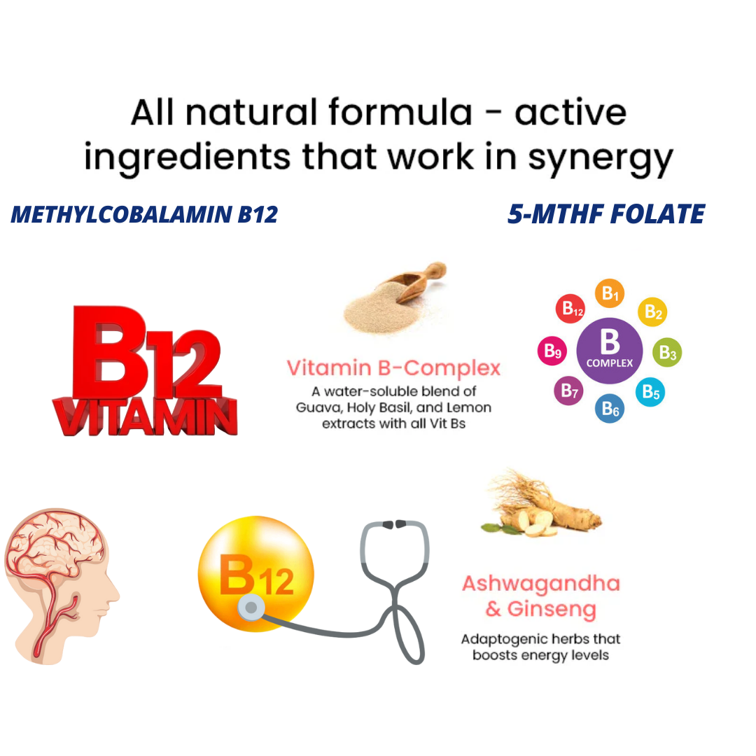 HIGH INTENSITY VITAMIN B COMPLEX WITH ASHWAGANDHA AND PANAX GINSENG