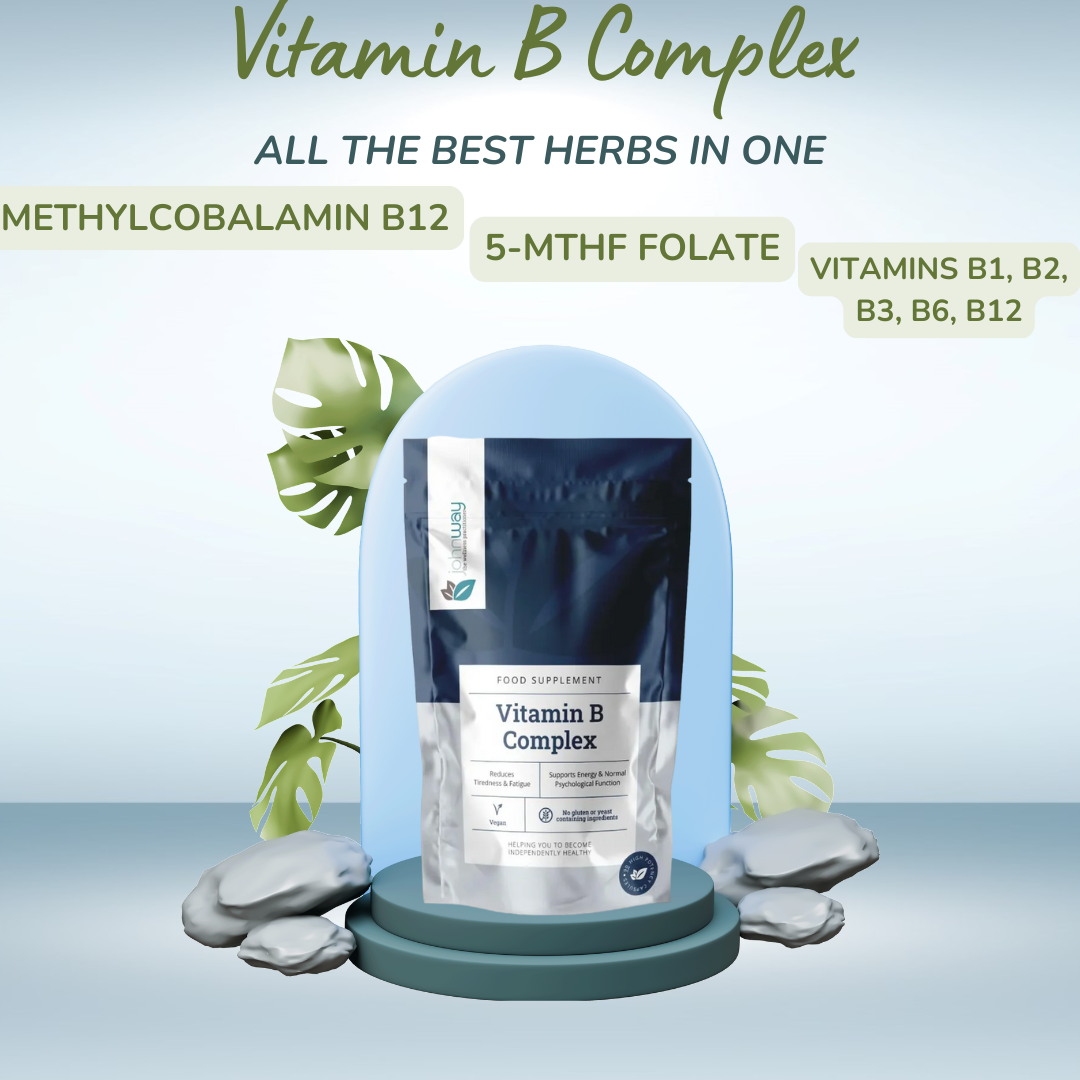HIGH INTENSITY VITAMIN B COMPLEX WITH ASHWAGANDHA AND PANAX GINSENG