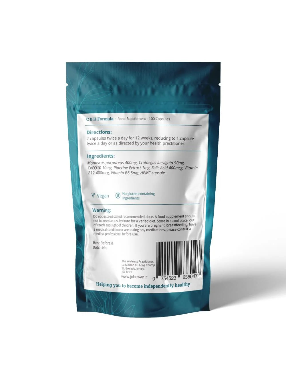C&H HERBAL FORMULA (KNOWN AS CIRCULATION & HEART FORMULA)