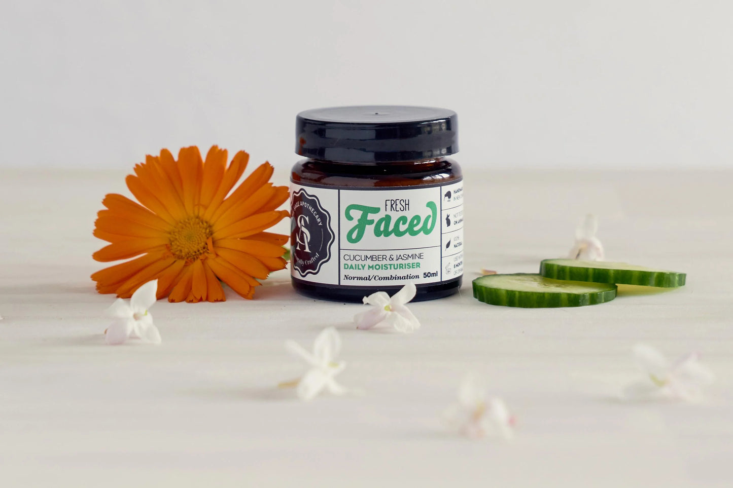 FRESH FACED MOISTURISER – CUCUMBER & JASMINE
