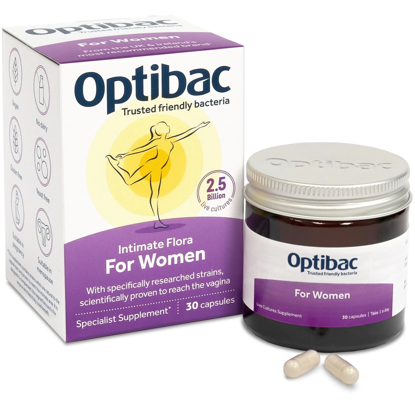 OPTIBAC PROBIOTICS FOR WOMEN