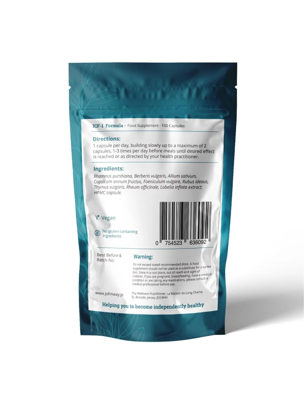 ICF-1 - A DR. SCHULZE HERBAL FORMULA