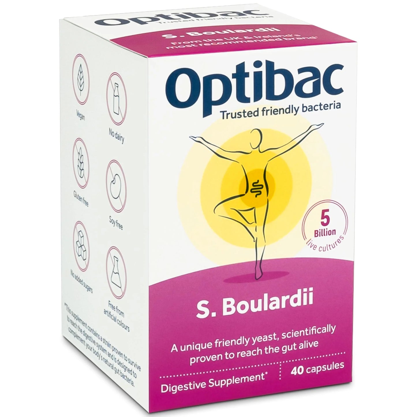 OPTIBAC PROBIOTICS SACCHAROMYCES BOULARDII