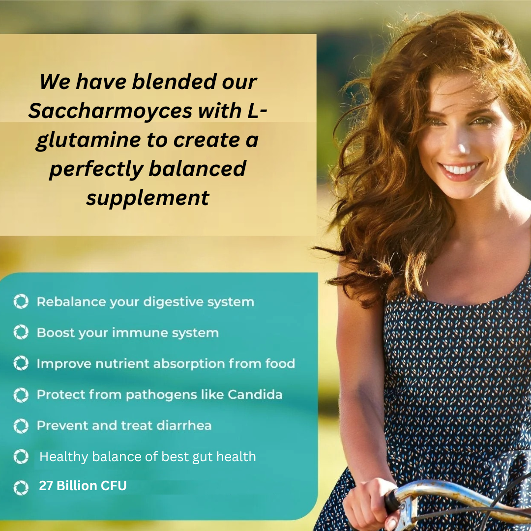 SACCHAROMYCES BOULARDII WITH L-GLUTAMINE