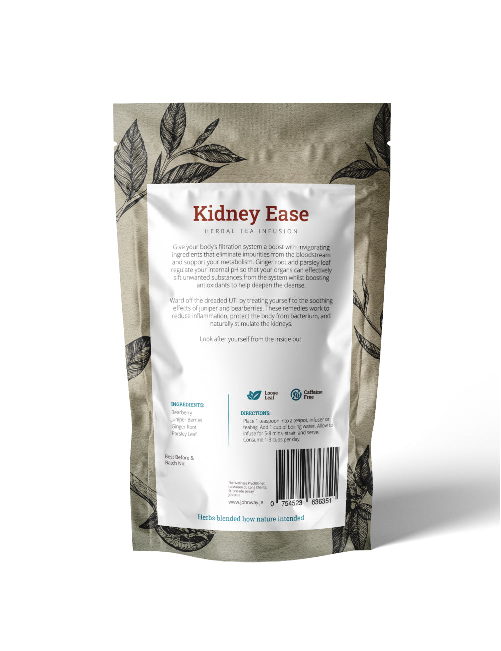 KIDNEY EASE HERBAL TEA INFUSION (LOOSE LEAF)