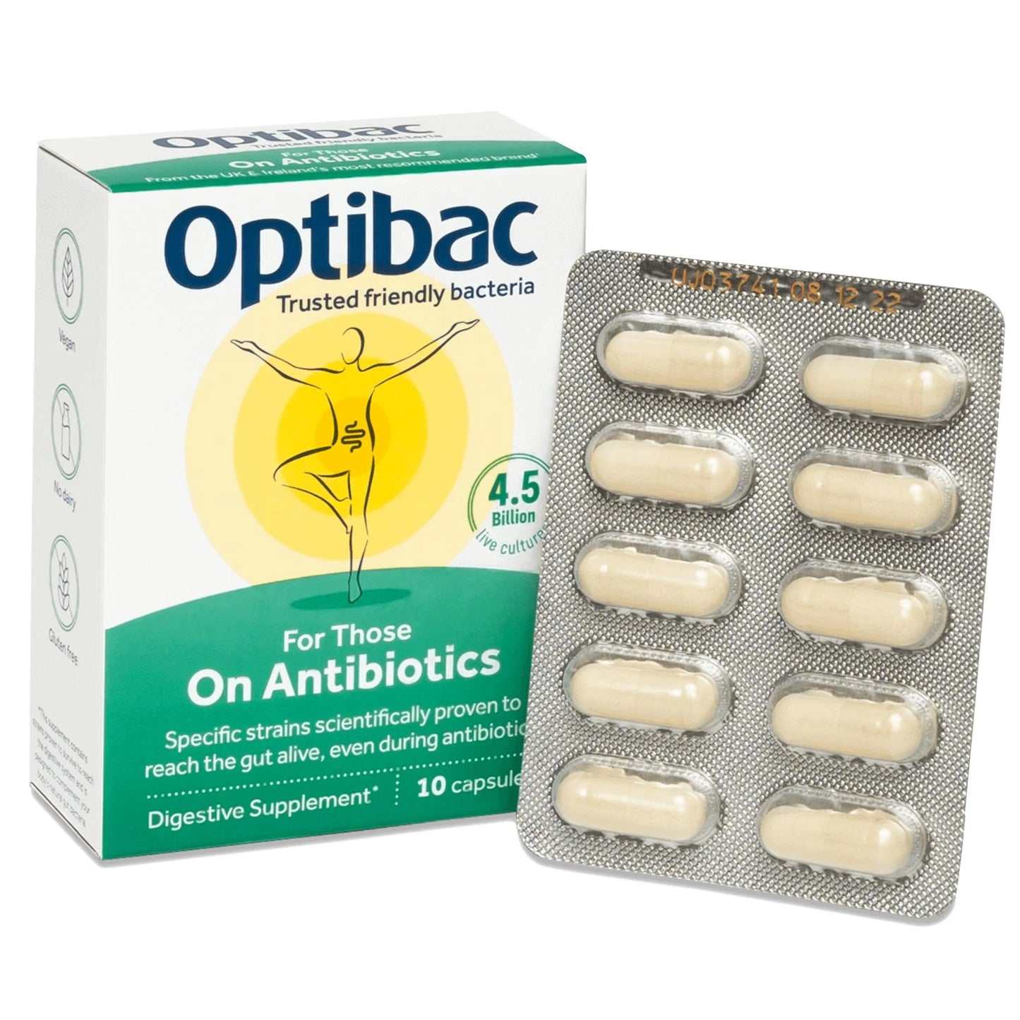 OPTIBAC PROBIOTICS FOR THOSE ON ANTIBIOTICS