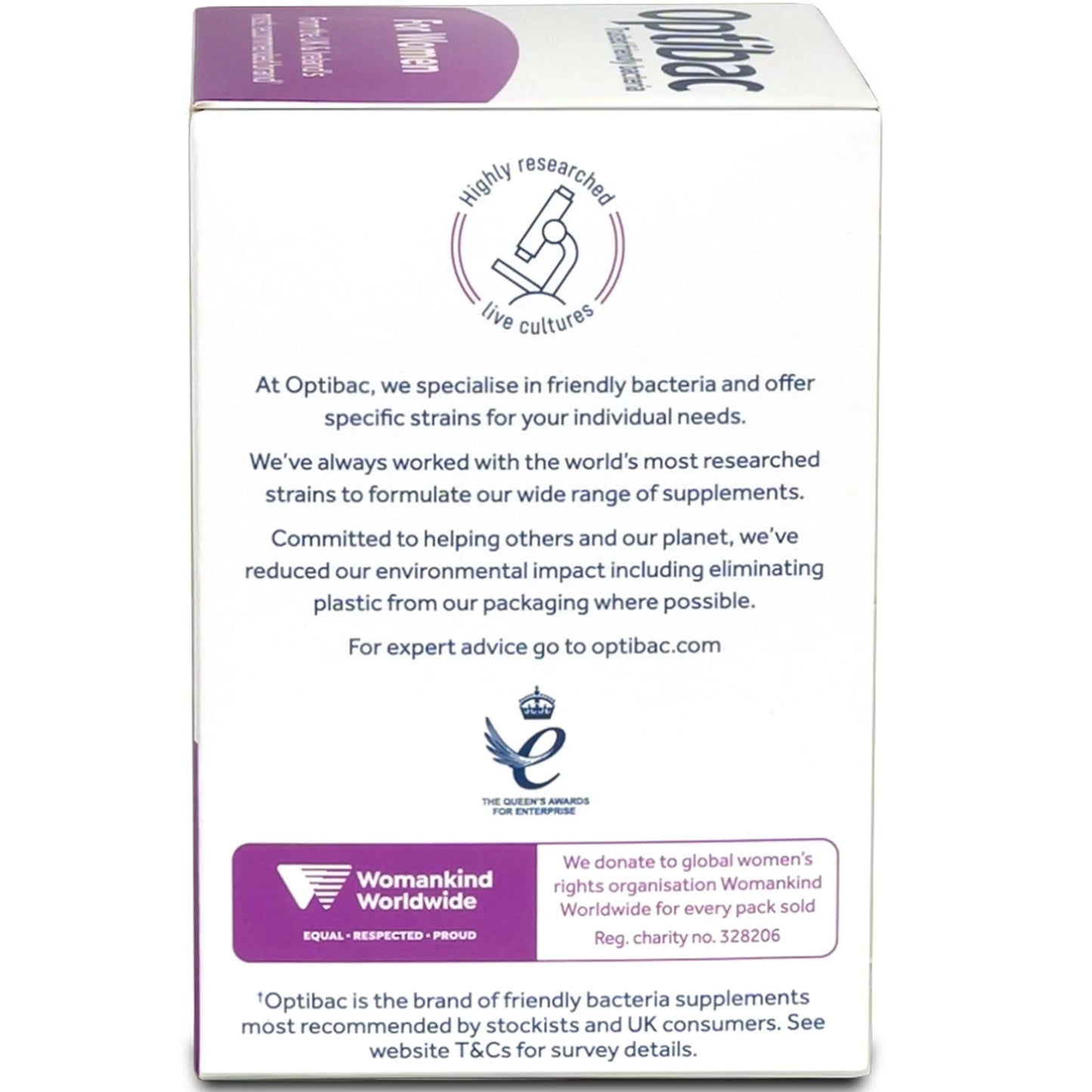 OPTIBAC PROBIOTICS FOR WOMEN