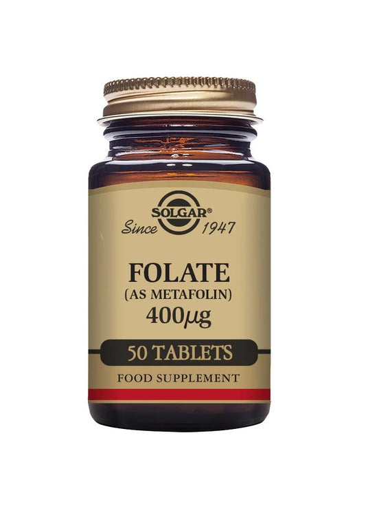 SOLGAR® FOLATE (AS METAFOLIN®) 400 ΜG TABLETS